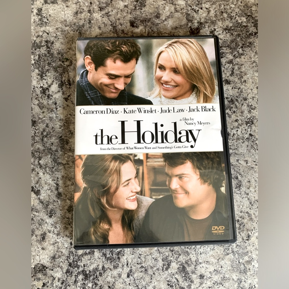 GUC DVD The Holiday with Cameron Diaz Kate Winslet Jack Black Jude Law Rom Com